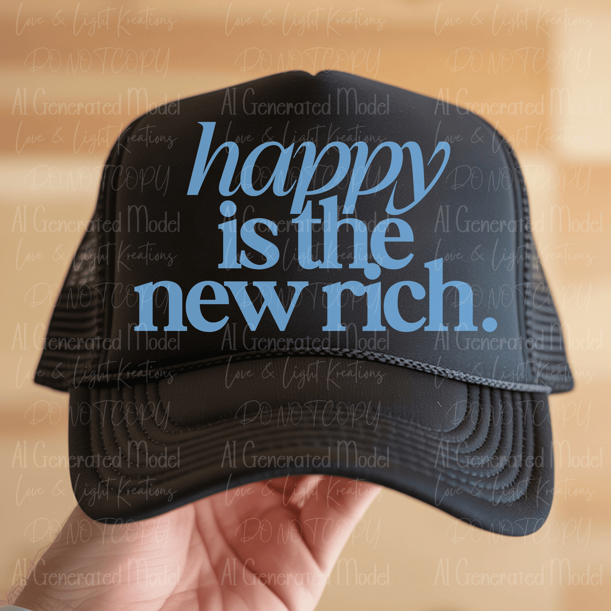 Happy is the New Rich Blue