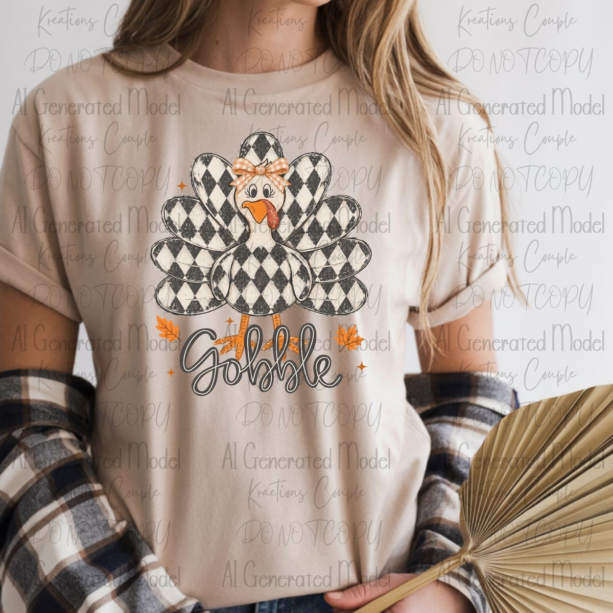 Harlequin Pattern Turkey