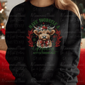 Have Yourself a Mooey Little Christmas Highland Cow