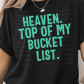 Heaven Top of My Bucket List in Mint