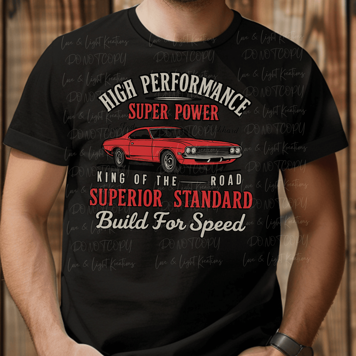 High Performance King of the Road Red Car