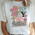 His Way is Better Magazine Letters with Leopard Print