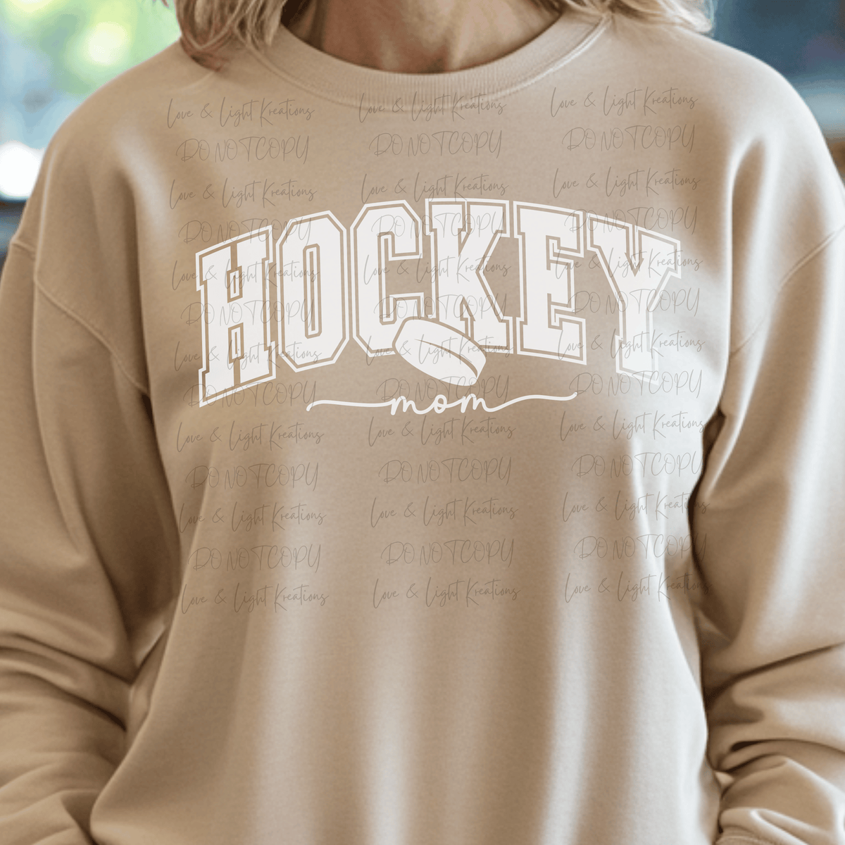 Hockey Mom - White