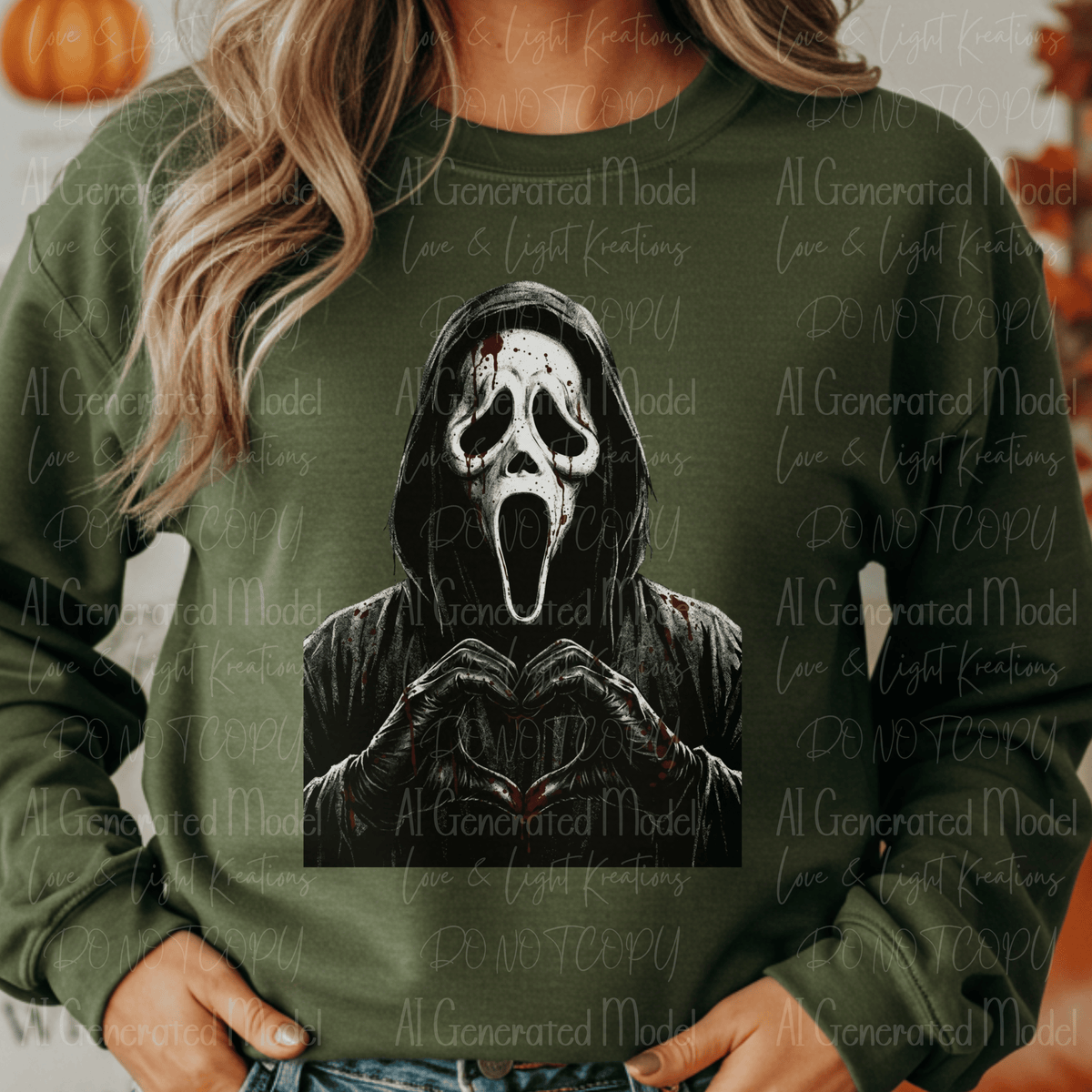 Horror Movie Character Yelling
