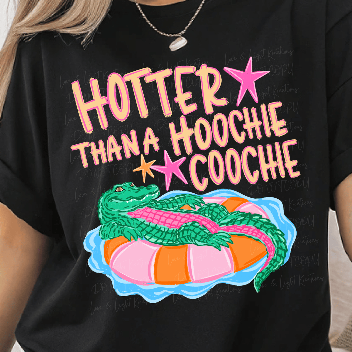 Hotter Than a Hoochie Coochie with Alligator Floating