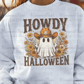 Howdy Halloween Floral Cowboy Ghost
