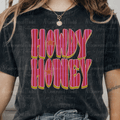 Howdy Honey Pink Stripes with Stars