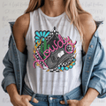 Howdy Spade White Distressed