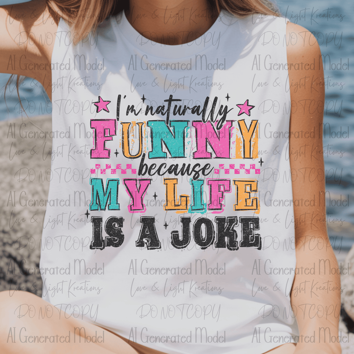 I'm Naturally Funny My Life Joke