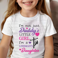 I'm Not Just Daddy's Girl, I'm Lineman's Daughter with Pink and Purple