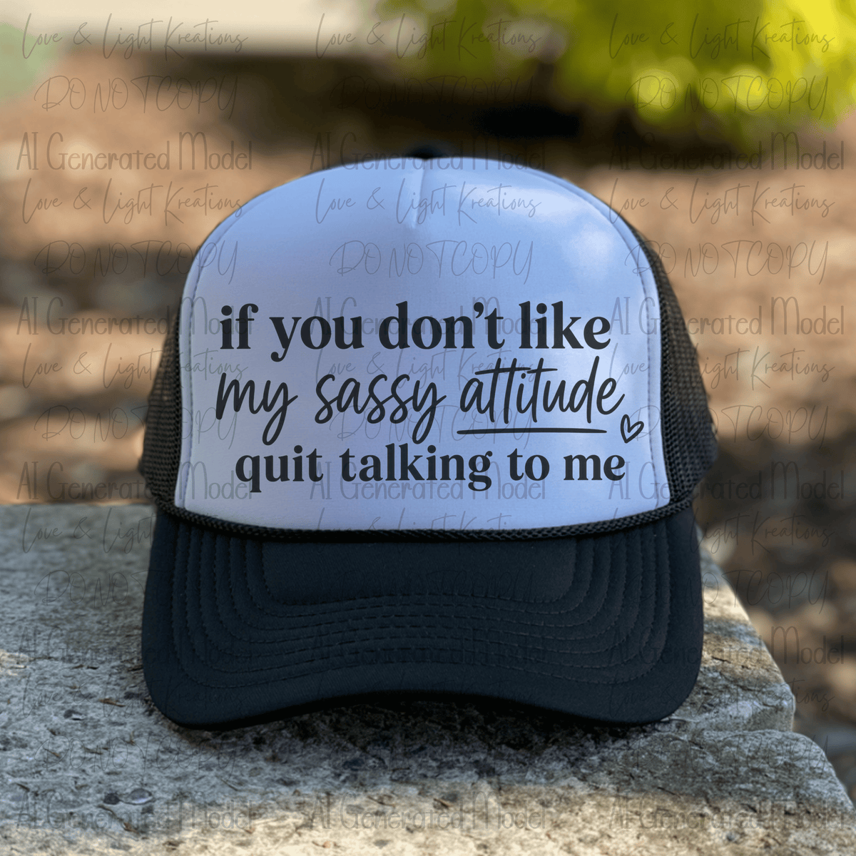 If You Don't Like My Sassy Attitude Quit Talking to Me Black