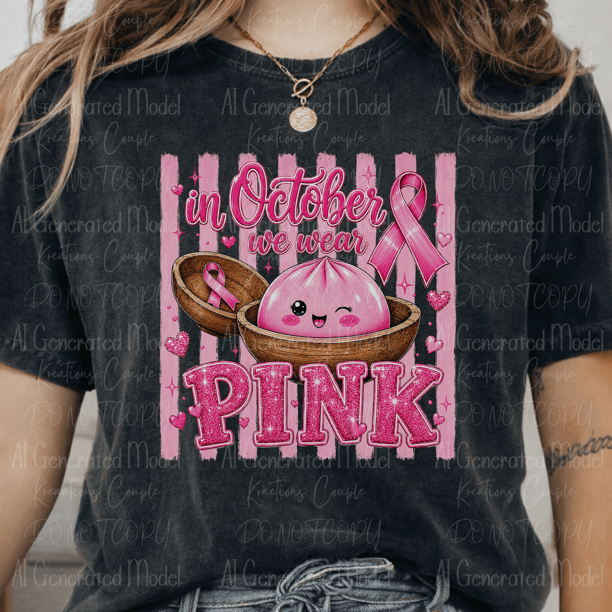 In October We Wear Pink Dumpling