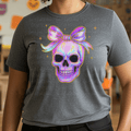 Iridescent Glitter Skull