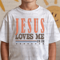 Jesus Loves Me For Real Orange