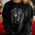 Jesus and a Lion Halftone