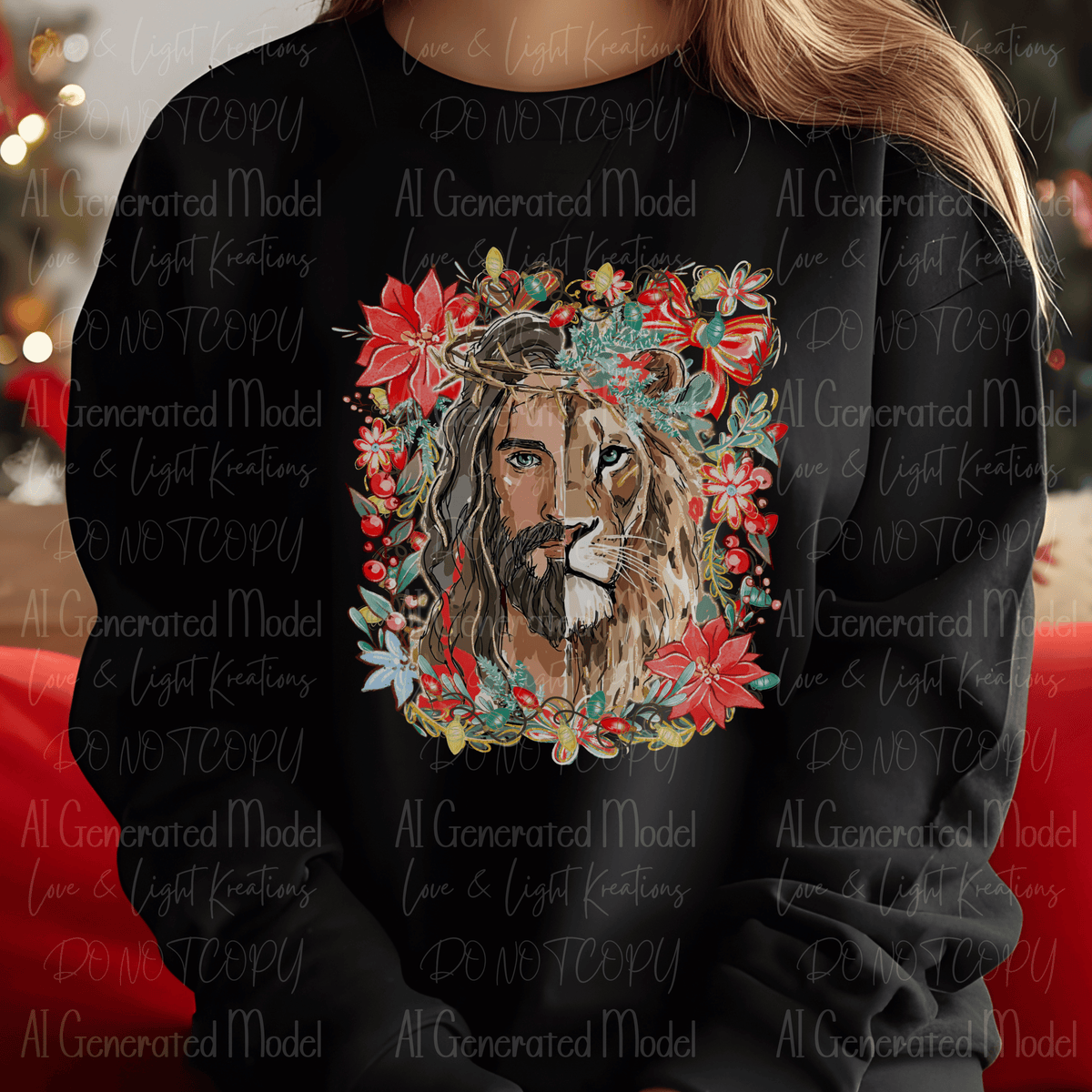 Jesus the Lion of Judah Christmas Florals