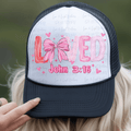 John 3_16 Loved Coquette Bow
