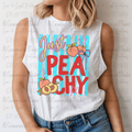 Just Peachy Peaches and Stripes Blue