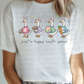 Just a Happy Easter Goose with outfits