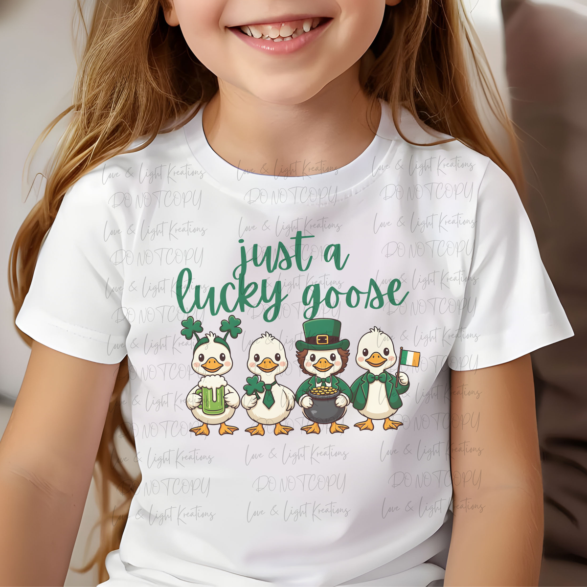 Just a Lucky Goose St. Patrick's Geese