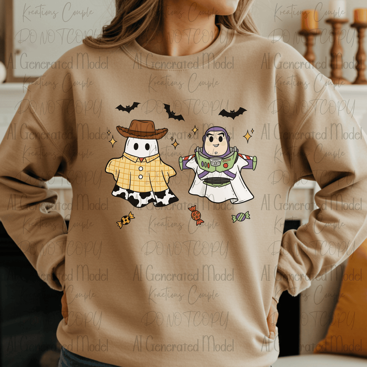 Kid's Movie Cowboy and Astronaut Halloween
