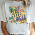 La Weezy Ana Mardi Gras Colors with Louisiana