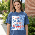 Land of the Free Because of the Brave 4th of July Stamp