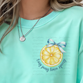 Light Blue Easy Peasy Lemon Squeazy