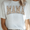 Leopard Heart Print Mama