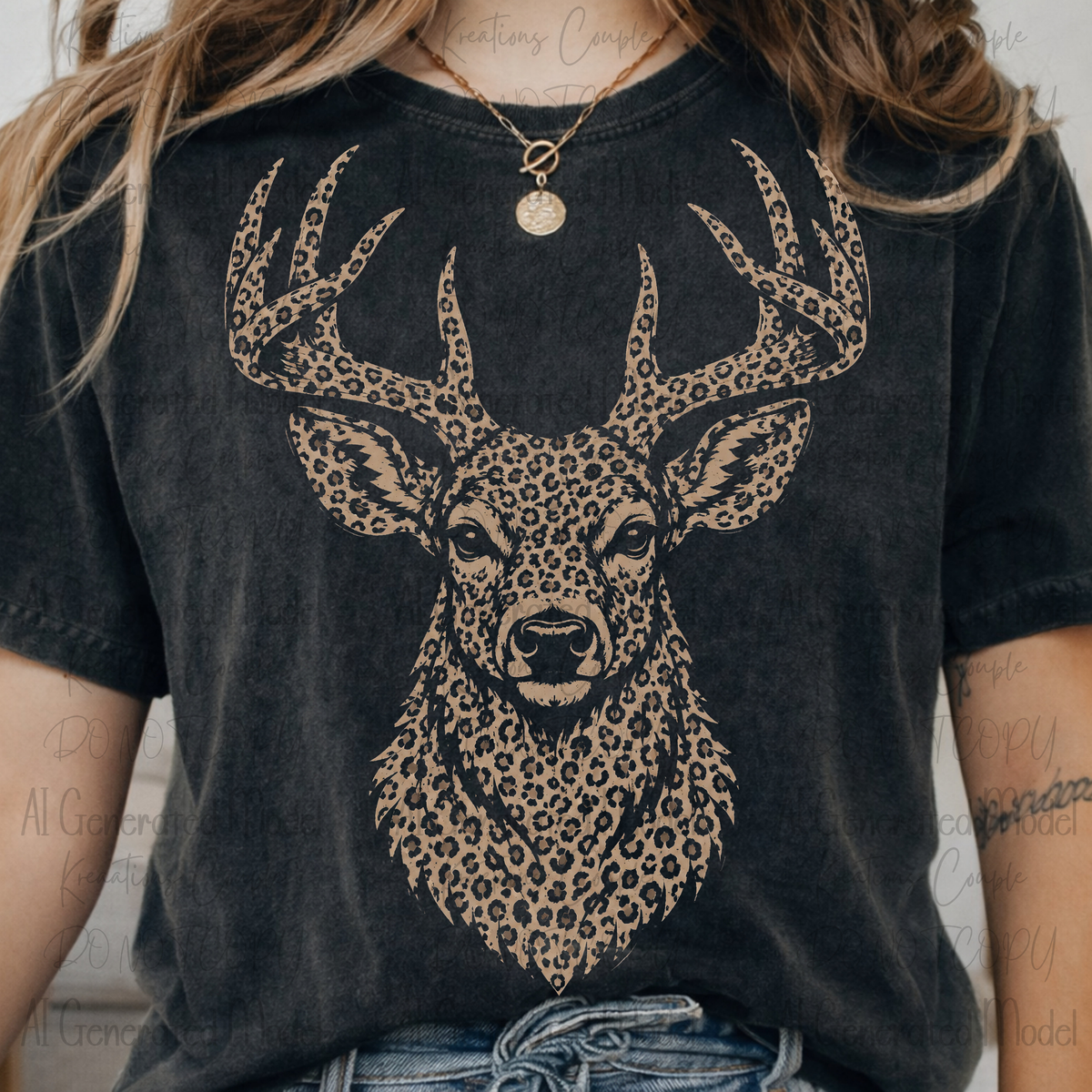 Leopard Print Buck