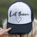 Let Them with Heart Black