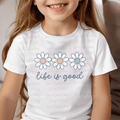 Life is Good with Three Daisies
