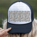 Light Camo Hat Background