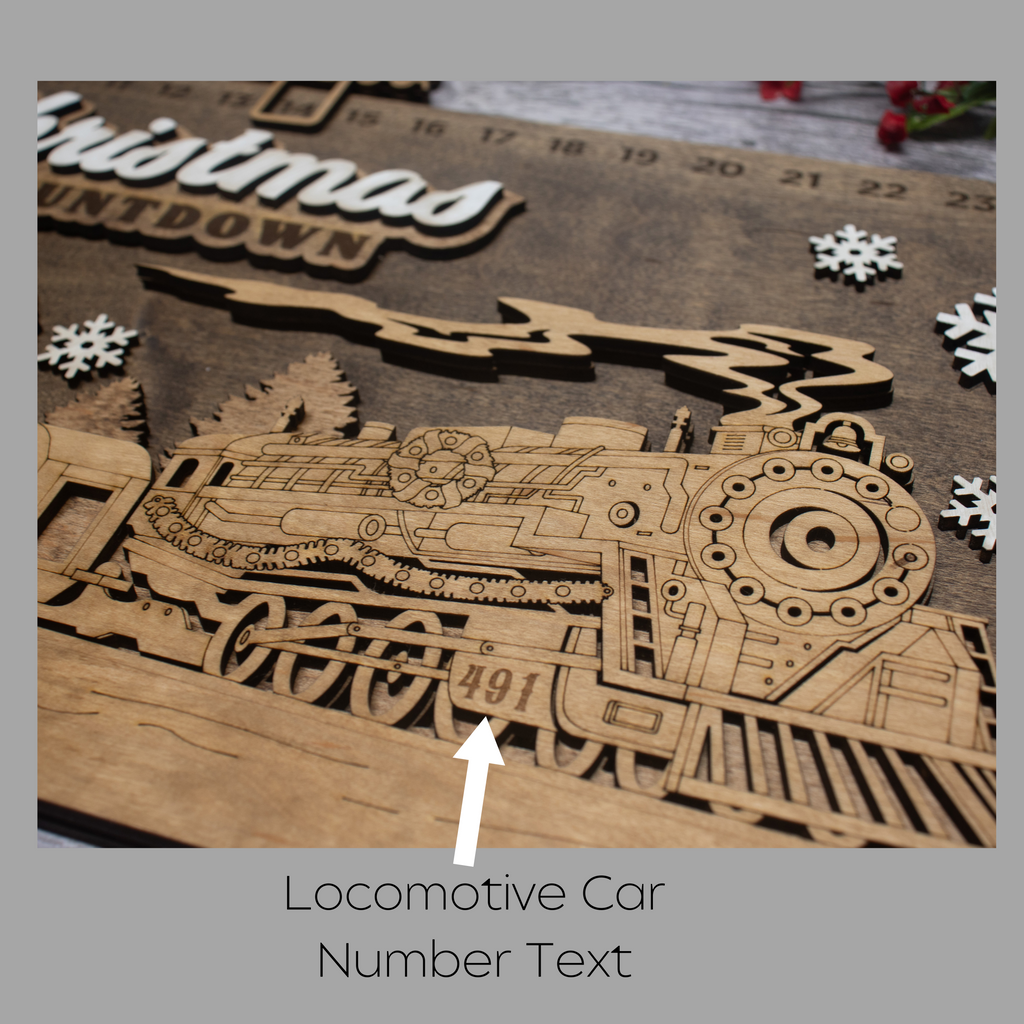 Personalized Christmas Countdown
