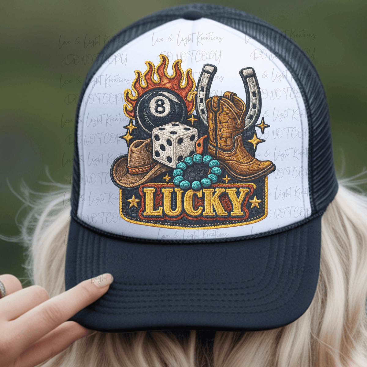 Lucky Patch with Edgy Western Elements