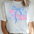 Make Heaven Crowded with Blue Coquette Bow