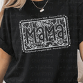 Mama Motherhood is Kingdom Work Faux Lace White