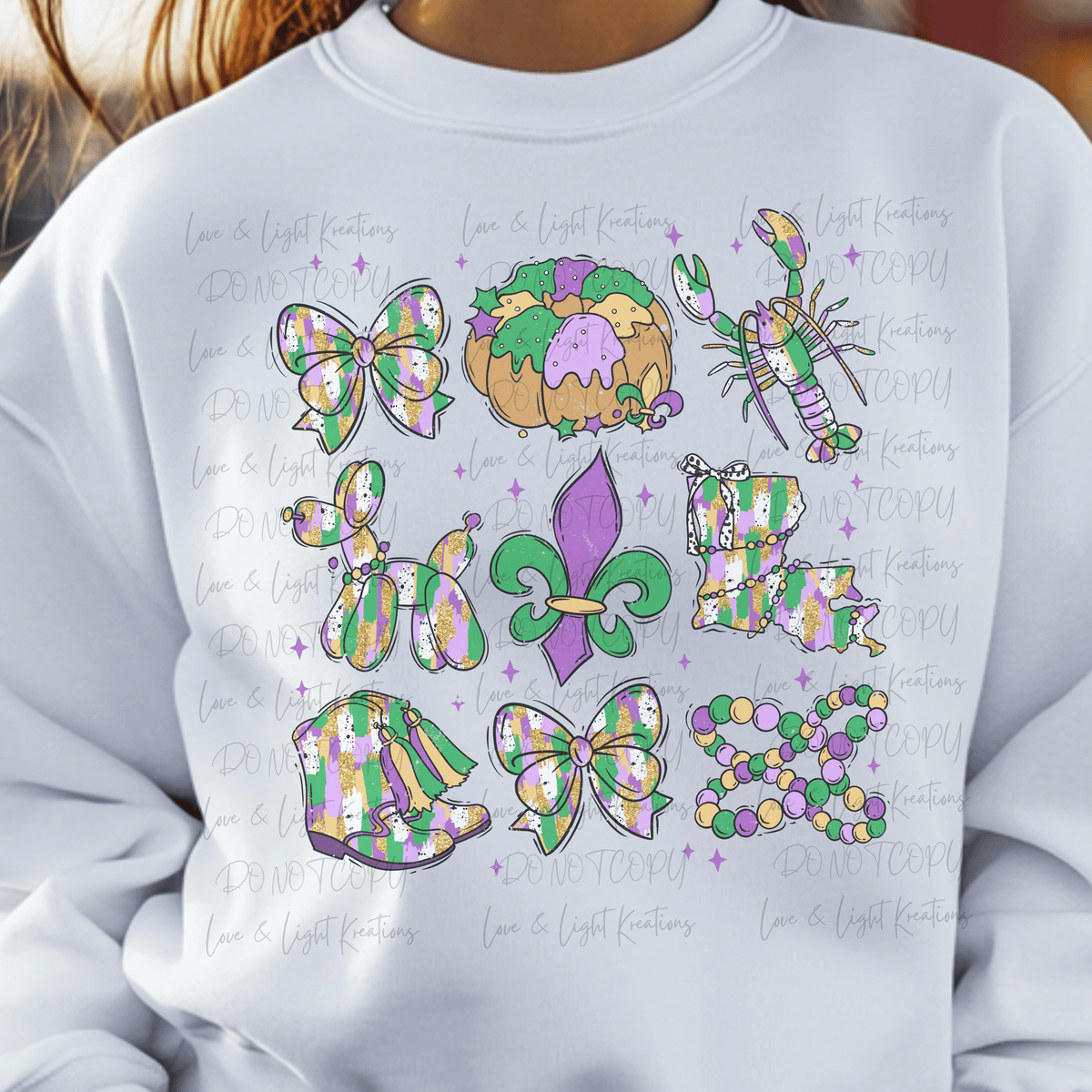 Mardi Gras Doodles
