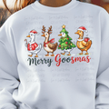 Merry Goosmas Walking Geese