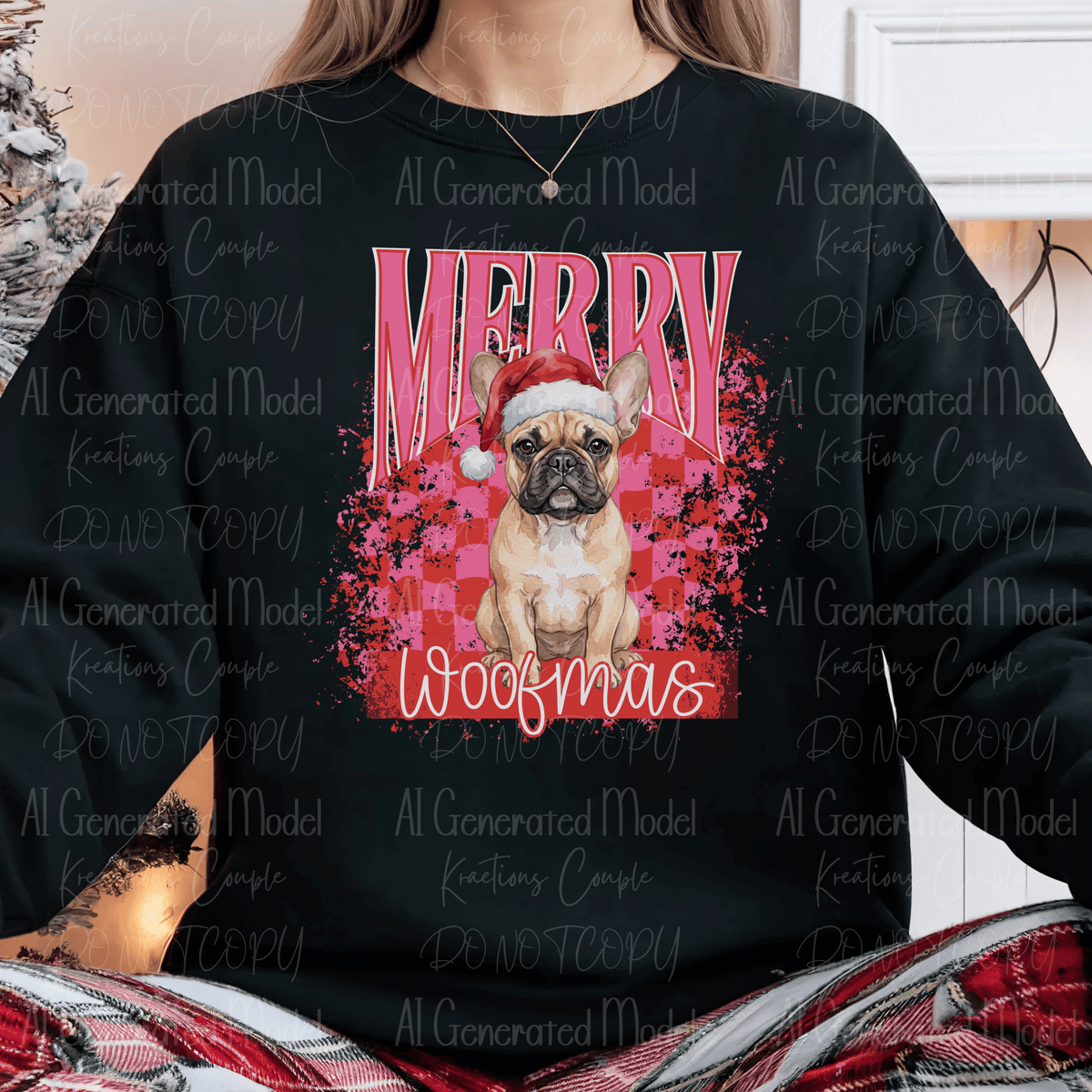 Merry Woofmas Frenchie