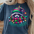 Merry and Bright Raccoon