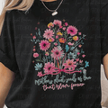 Mother Plant Seeds of Love that Bloom Forever with Watercolor Flowers