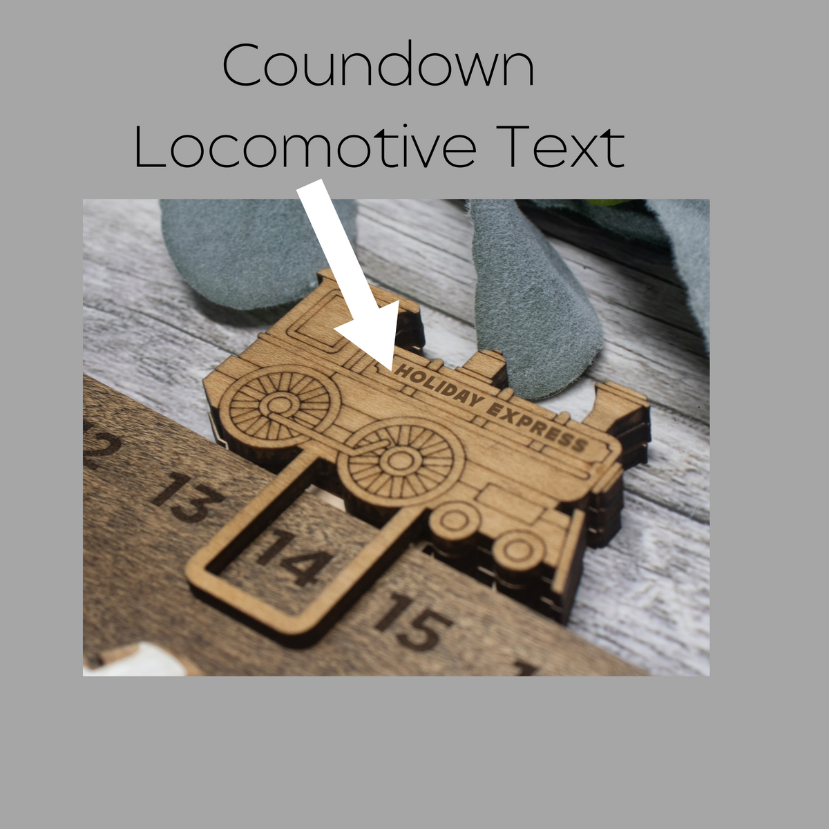 Personalized Christmas Countdown