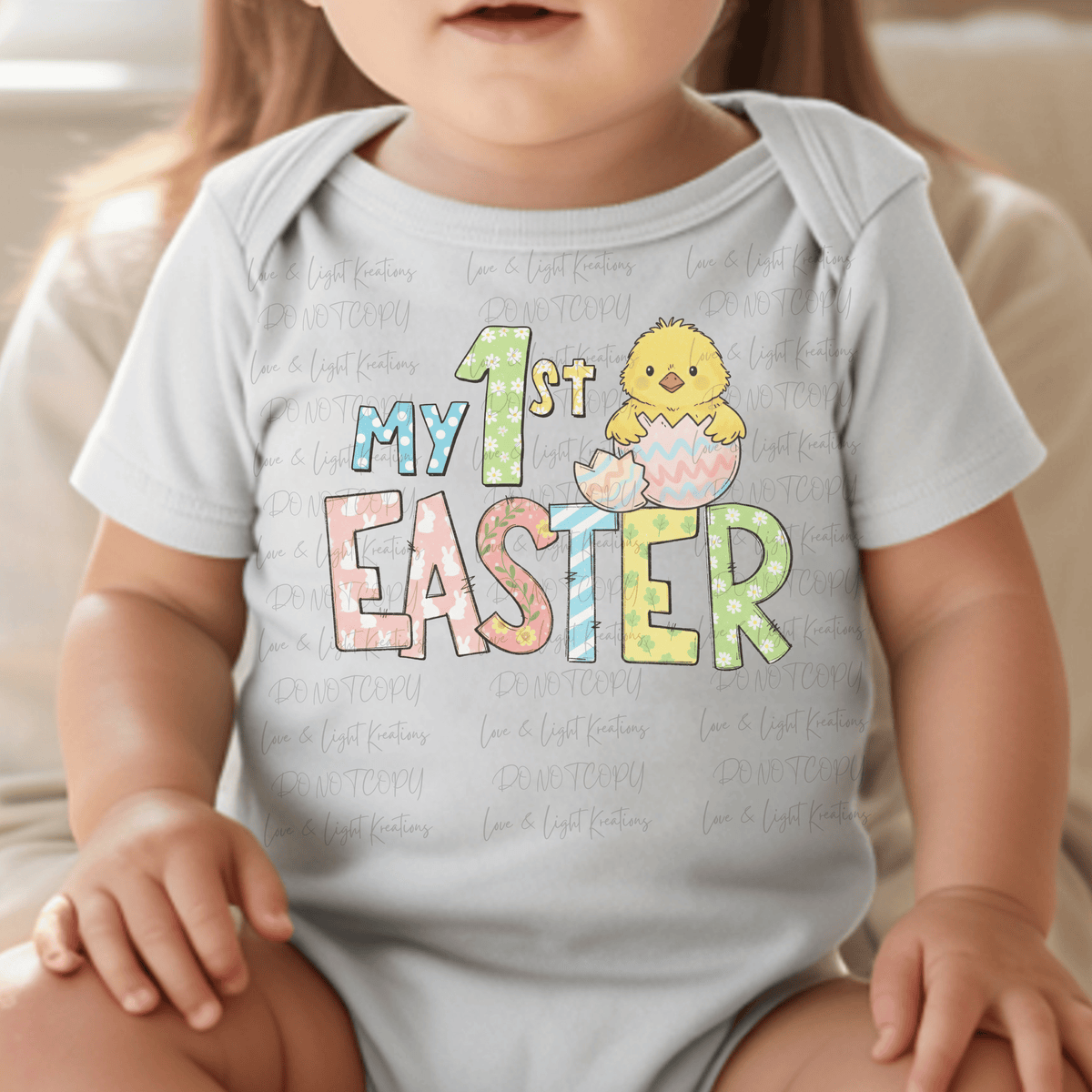 My 1st Easter with Baby Chick in Egg