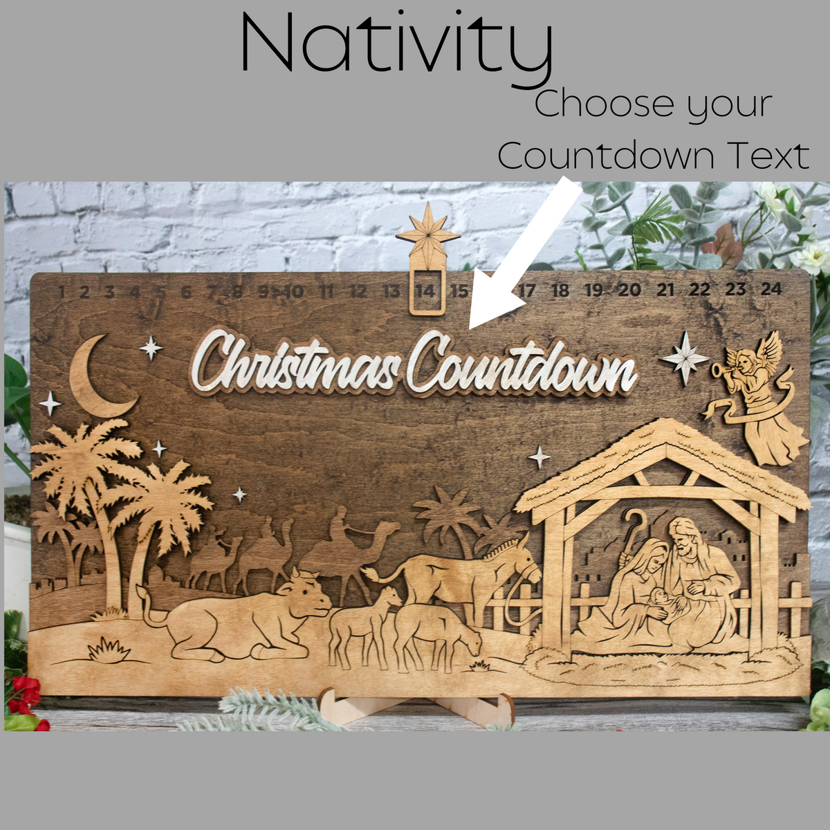 Personalized Christmas Countdown
