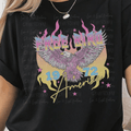 Neon Bright Colored Free Bird American Rock