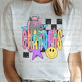 Neon Checkered Mascot Chargers