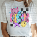Neon Checkered Mascot Cheetahs