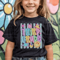 Neon Checkered Third Grade Melting Smiley