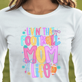 Neon Football Mom